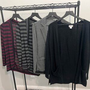 Lot of 4 women’s cardigans size small